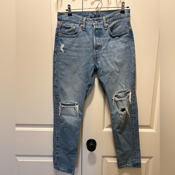 Women’s 501 Jeans! Size 28 X 28 - Picture 2 of 12